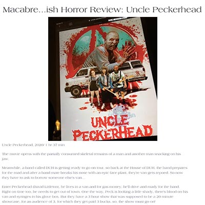 Macabre...ish Horror Review: Uncle Peckerhead